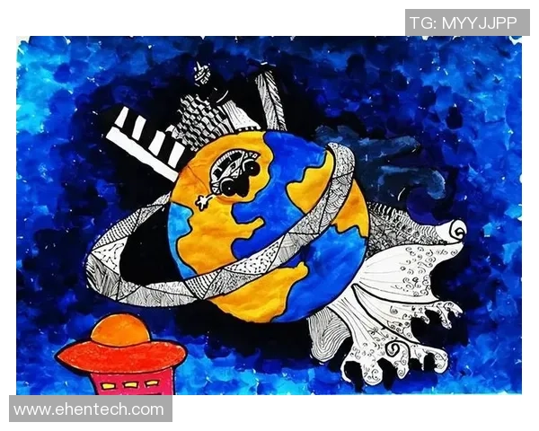 足球星球创意画作品展现未来赛场魅力与无尽想象的视觉盛宴